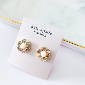 ❗️LAST ONE❗️Kate Spade Pave Flower Stud Earrings